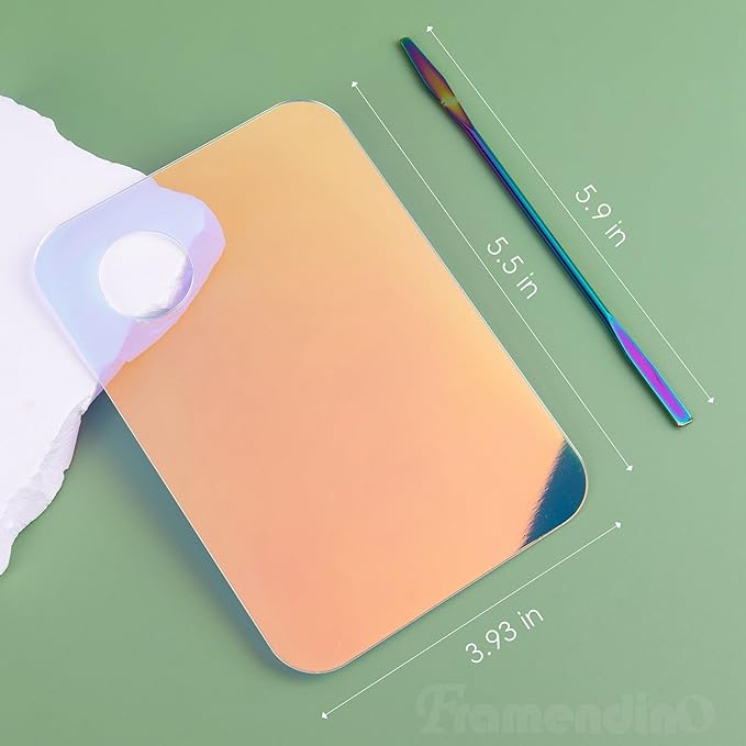 Framendino, 4 Pack Acrylic Cosmetic Makeup Palette Tray