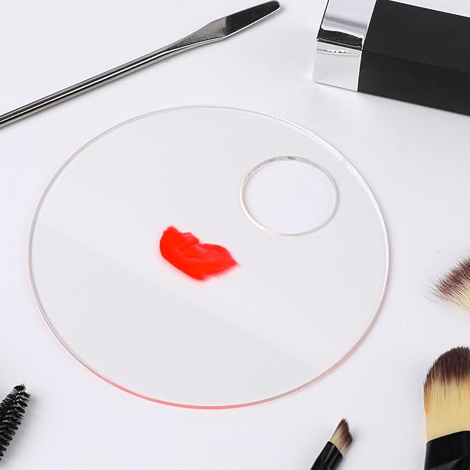 2 Pcs Makeup Palette Tray Clear Makeup Mixing