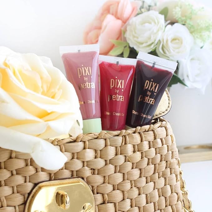 Pixi Beauty Sheer Cheek Gel - Natural | Gel Blush For A Sheer Flush Of Colour | Oil-Free & Fragrance-Free Hydrating Liquid Blush | 0.45 Fl Oz