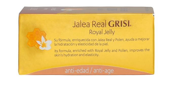 Grisi Royal Jelly Soap, Cleansing, and Smoothing Soap Nourish your skin, Improves your skin Elasticity, Extra Hydration, 6-Pack of 3.5 Oz each, 6 Bar Soaps.