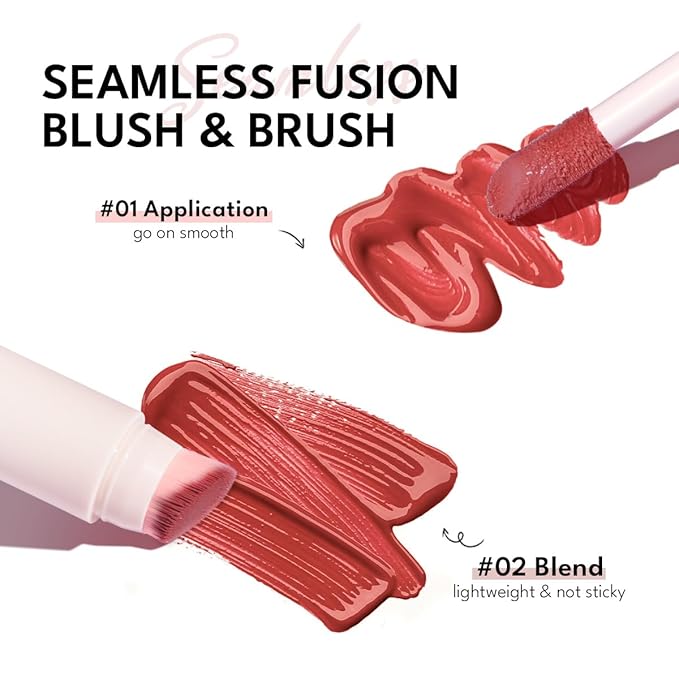 Liquid Cream Blush Stick Makeup for Cheeks |