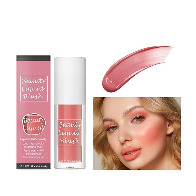 MAEPEOR Matte Liquid Blush 9 Colors Soft Cream (Color 09)