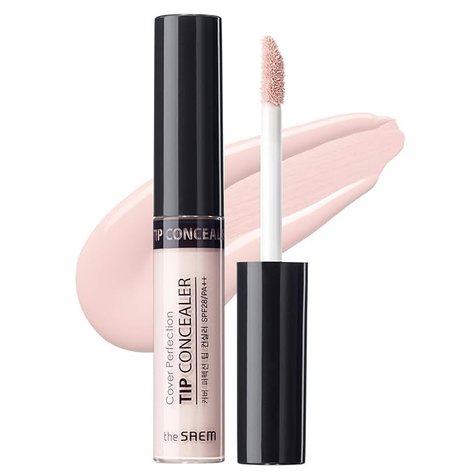 [the SAEM] Cover Perfection Tip Concealer # Brightener Bright Pink 6.5g