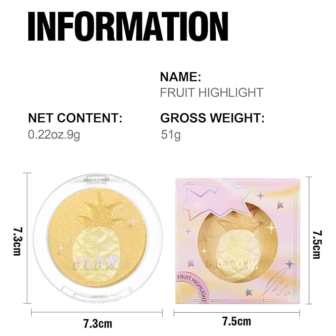 Highlighter Makeup Palette Face Highlighter Palette Glitter Highlighter