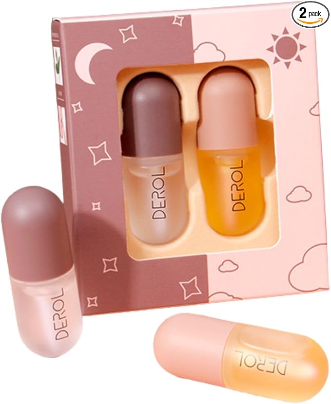 2Pcs Lip Plumper Set, Natural Lip Lips