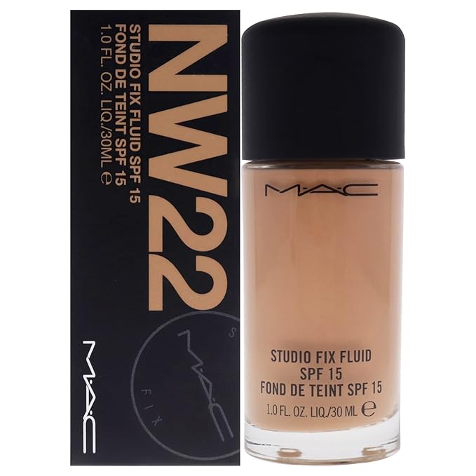 MAC Studio Fix Fluid SPF15 NW22, 1.0582 Ounce