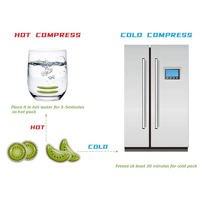 Gel ice pack reusable cooling