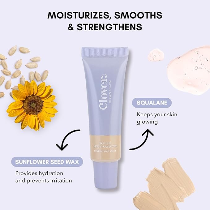 Clover Skin Is In Serum Foundation | Hydrating 30 ml