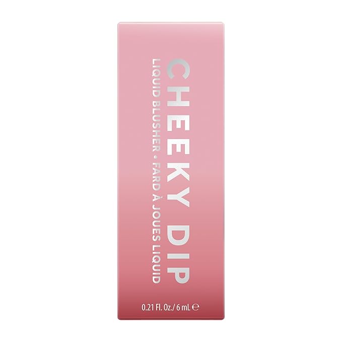 W7 Cheeky Dip Liquid Blusher - Pigmented Colour Lustful (Pink)