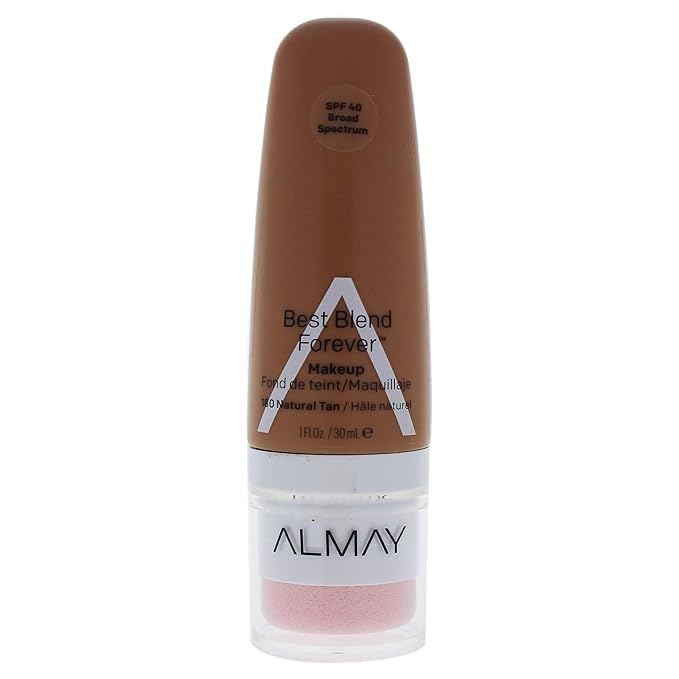 Almay Best Blend Forever Foundation, Natural Tan, 1