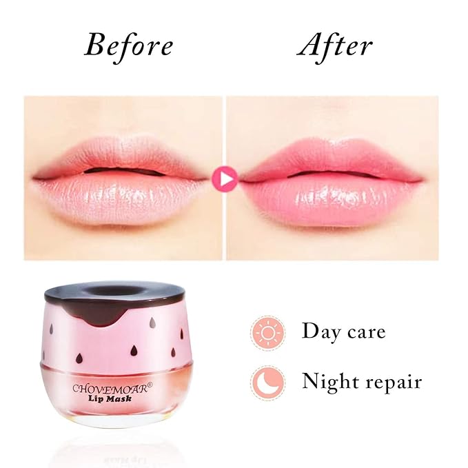 2PCS Honey Balm & Strawberry Lip Aging