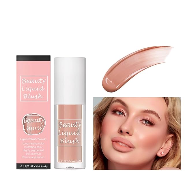 MAEPEOR Matte Liquid Blush 9 Colors Soft Cream (Color 07)