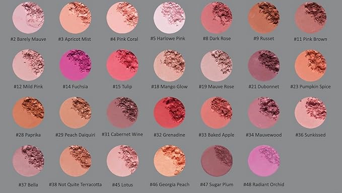 Pumpkin Spice Orange Peach Blush Pressed Cheek Blush Cruelty Free 4 G