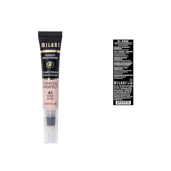 Milani Conceal + Perfect Undereye Brightener for Treating - Rose