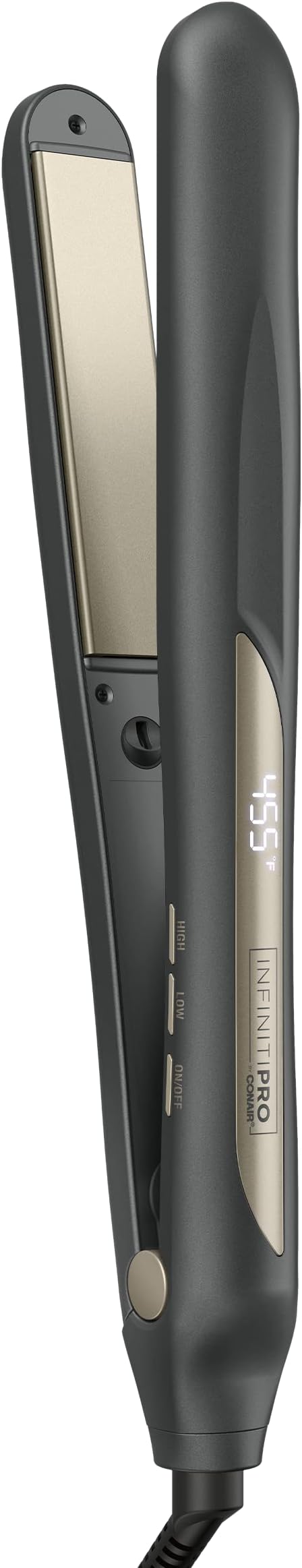 INFINITIPRO by CONAIR Tourmaline Ceramic Flat Iron, 1-inch Digital Flat Iron