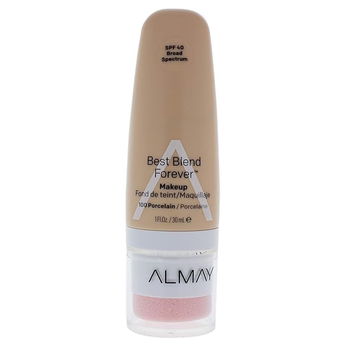 Almay Best Blend Forever Foundation, Porcelain, 1 fl.