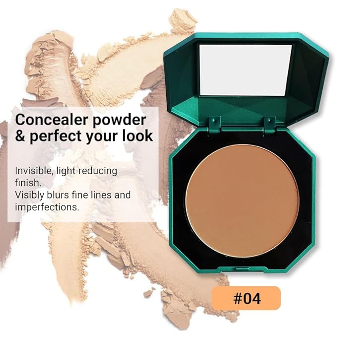 Pressed Matte Face Powder Makeup & Setting Powder 10g