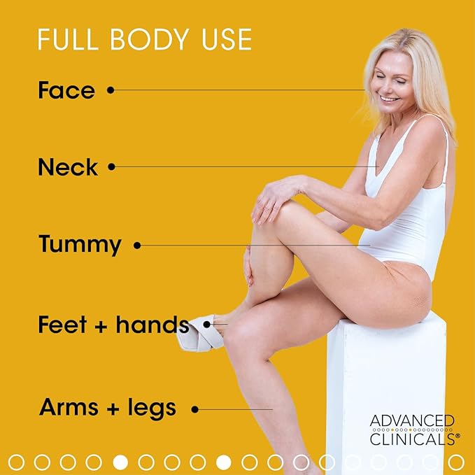 Advanced Clinicals Retinol Body Lotion + Brightening