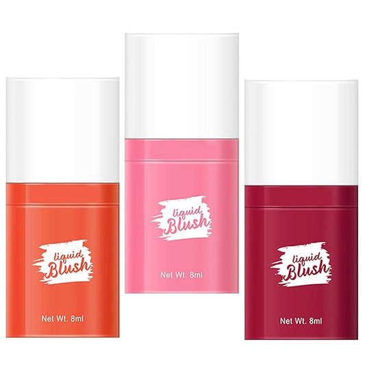 Liquid Blush Make up,Cream Blush for Cheeks,Natural Looking,Lightweight,Breathable Oz (01#02#06#)