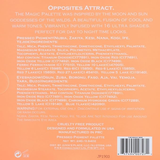 Juvia's Place Palette The Magic Mini - Bright