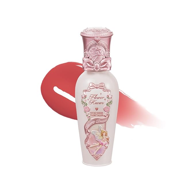 Flower Knows Midsummer Fairytales Lip Gloss G03 Firefly + Violet Strawberry Rococo Glitter Lip Gloss G02 Rasberry Booze