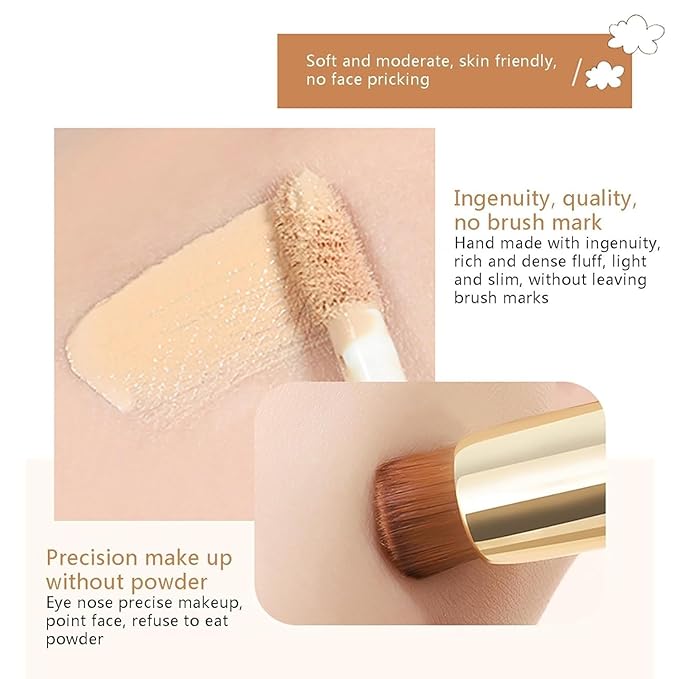 Happyhours 2 in 1 Foundation Anti-Wrinkle Concealer with Foundation (2Pcs-01)