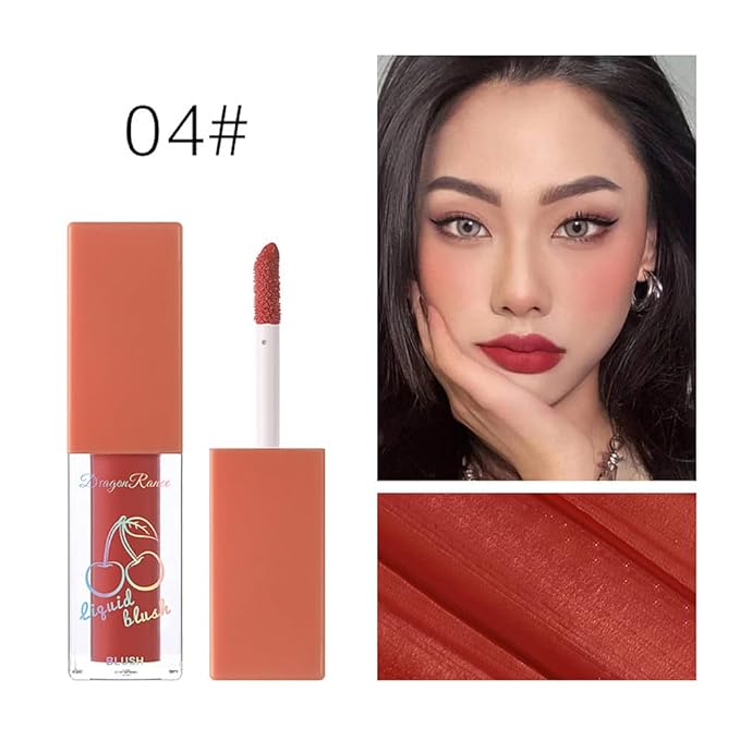 Liquid Blush 4Pcs Set Makeup for Cheeks Matte