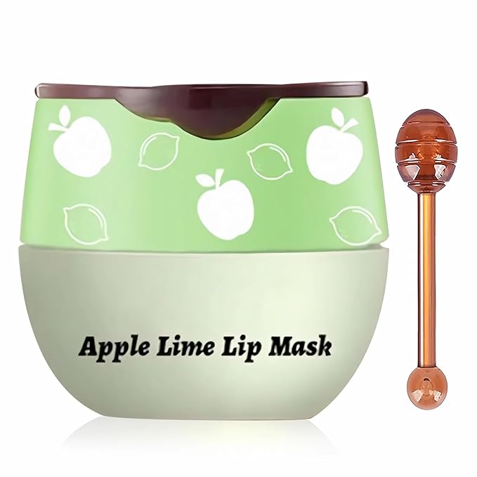 Apple Lime Sleeping Lip Mask, Bee Exfoliato