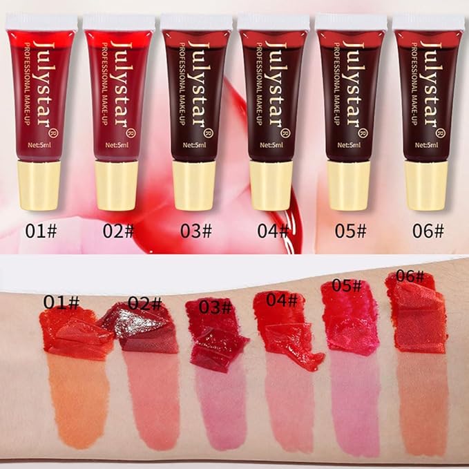 Charm Kiss Lip Stain Peel Off，Peel-Off Lip Glaze，Tattoo Glaze，Tattoo