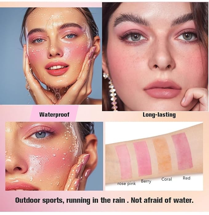 Milk Jelly Blush Makeup, Milk Cooling Water Jelly Cooling