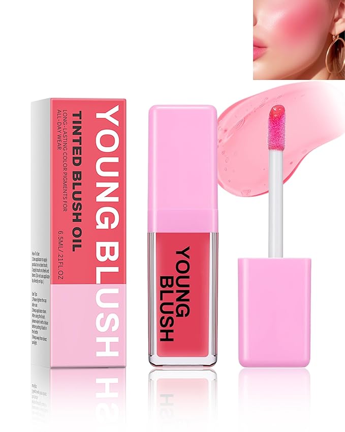 Pink Liquid Blush Oil Clear Liquid Blush for for Women