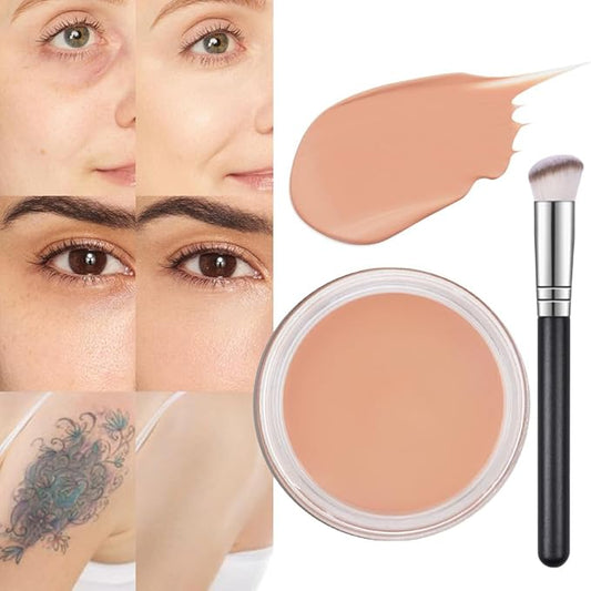 Kaely Pot Concealer Full Coverage Set,under Eye Brightener ojeras 03