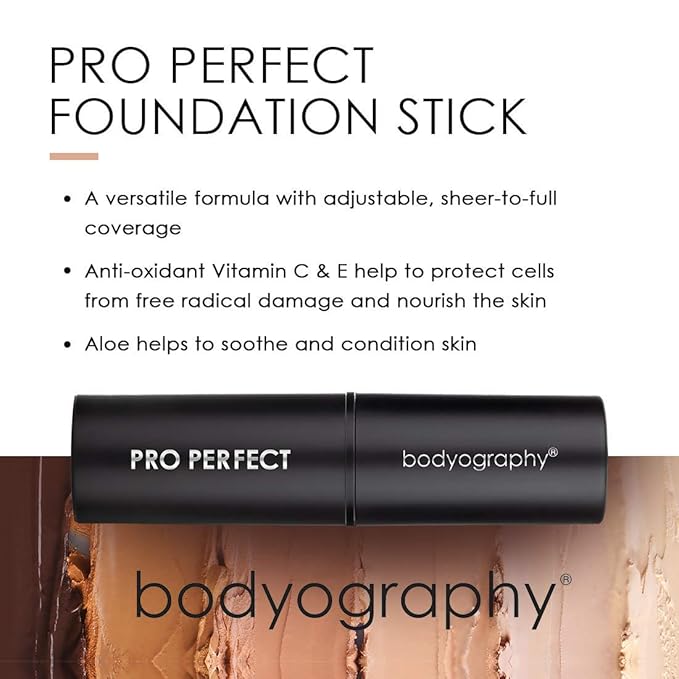 Bodyography Pro Perfect Foundation Stick - Demi-Matte Finish E (Hazelnut)