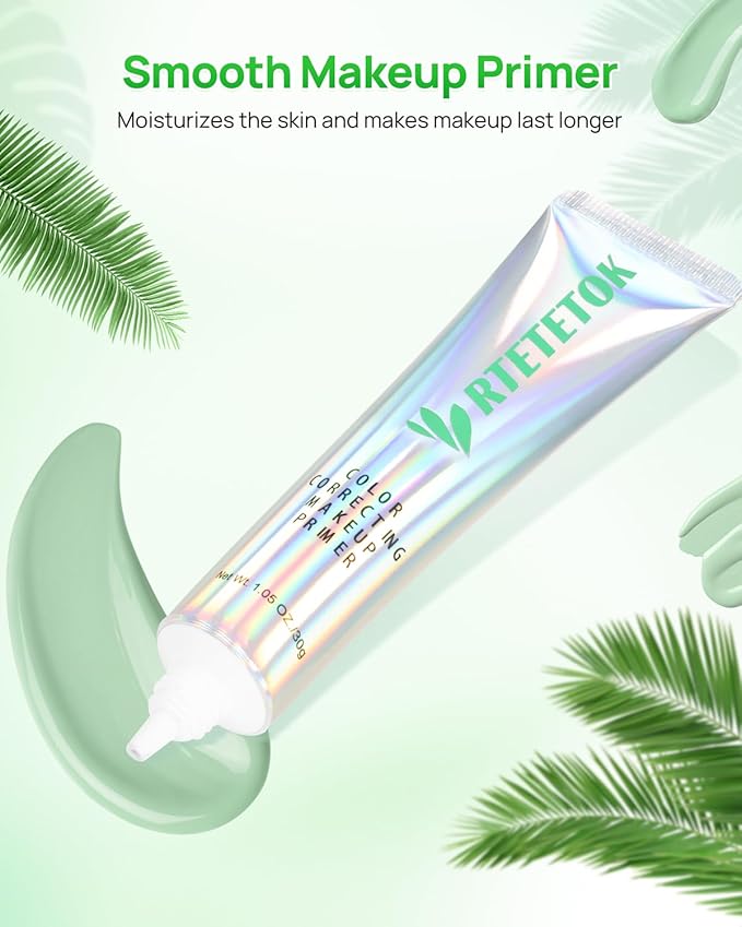 Green Primer Color Correcting for Face Before Makeup,