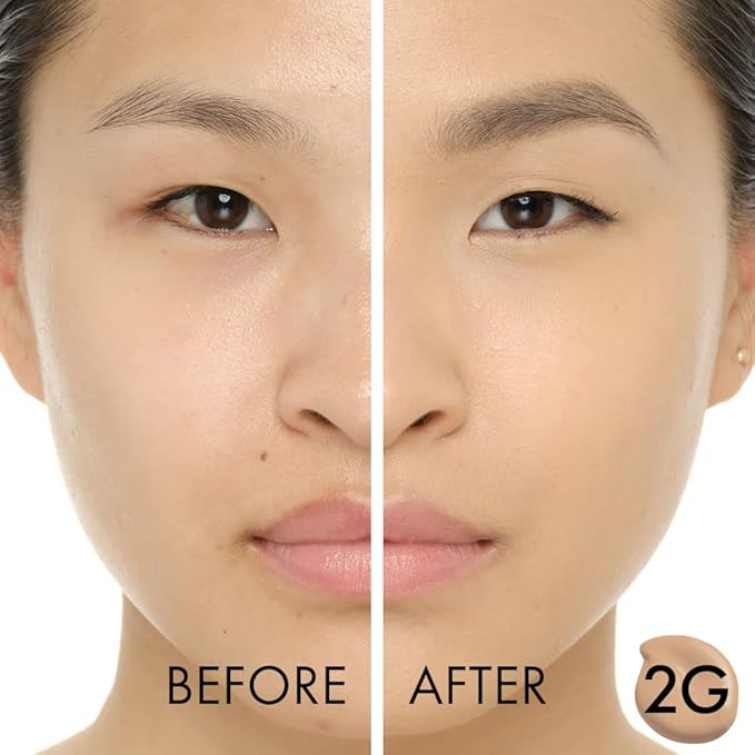 Veil Cosmetics Complexion Fix Liquid Foundation – Buildable Light Gold) 2G