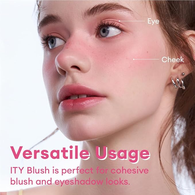 ITY Mood Blush, Blush for Cheeks Makeup,Moisturizing Creamy 0.18 oz
