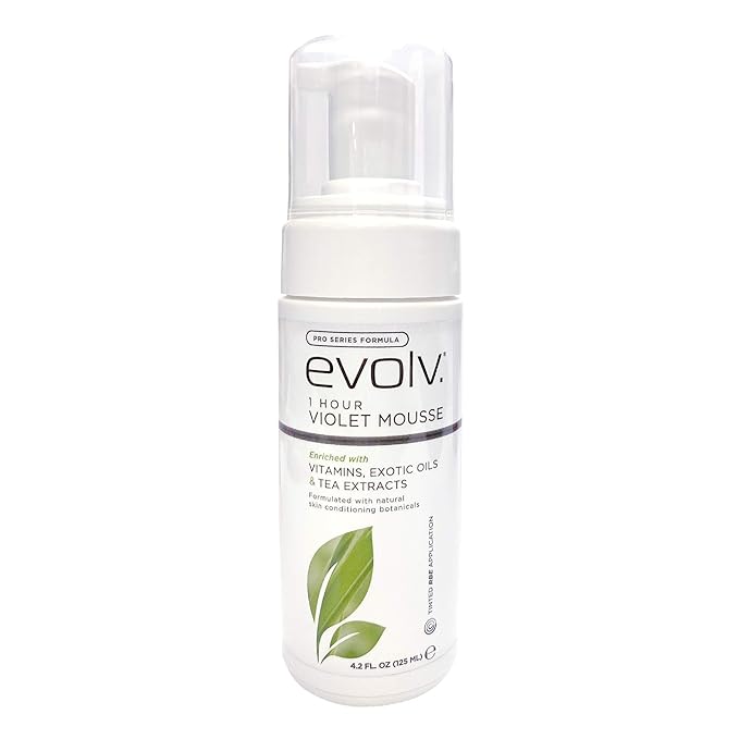 1 Hour Violet Mousse Vitamins, Exotic Oils & Tea Exts.