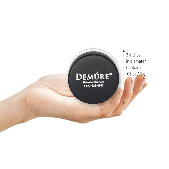 Demure Mineral Blush Makeup (Natural Radiance), Loose Powder By Demure