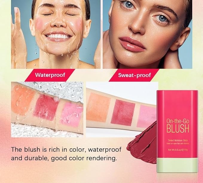Blush Rare Beauty Liquid Blush Cream Blush Stick Lasting (red)