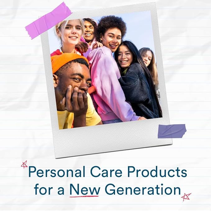 Aluminum Free Deodorant & Body Spray for Whole Body - Waves 4oz - Clean Deodorant and Body Spray for Teen Boys and Girls - With AHA For Body Acne - Body Spray for Teens Formula