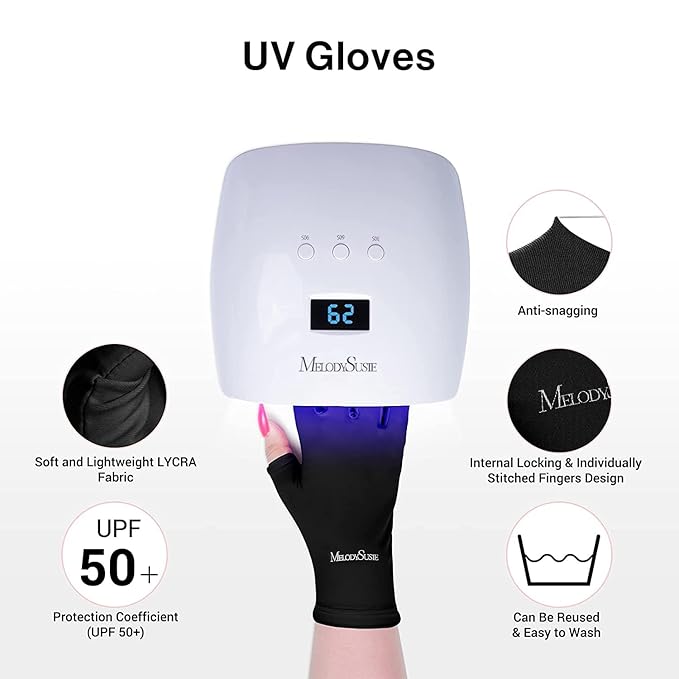Melodysusie 54w uv led nail