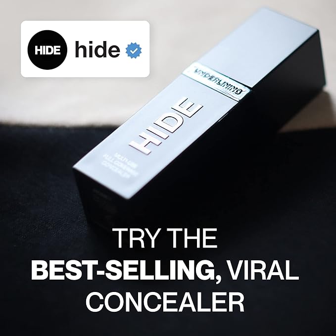 HIDE Liquid Concealer, Medium to Full Coverage Concealer fl oz