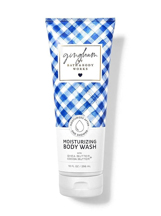 Bath and Body Works Gingham Moisturizing Body Wash 10 oz (Gingham)
