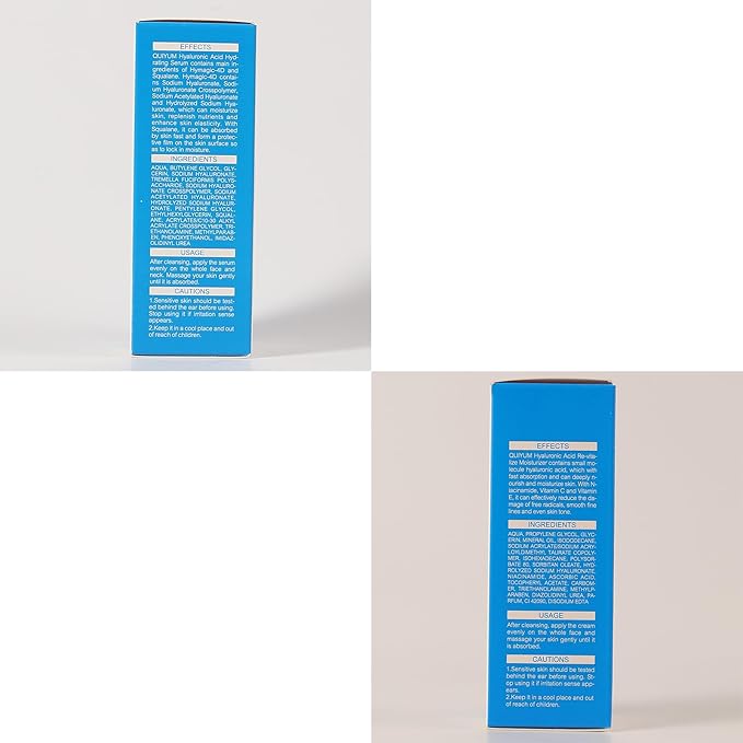 Hydrating Skin Care Set, Hyaluronic Acid