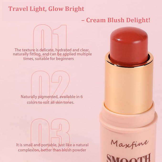 Blush for Cheeks - Cream Blush Stick Face