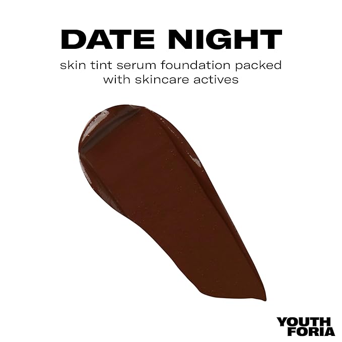 Youthforia Date Night Skin Tint Serum Foundation, Light-Medium - Neutral