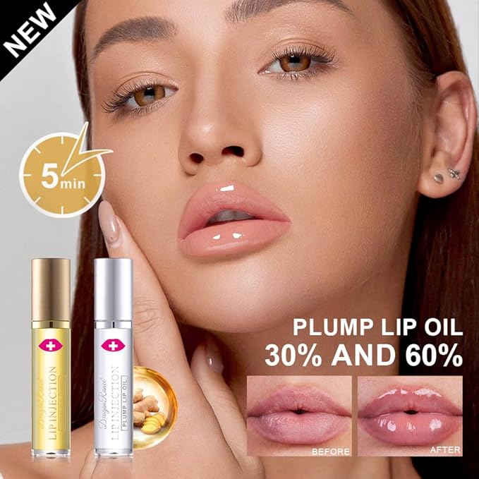 AKARY Hydrating Lip Plumper Lip Oil,