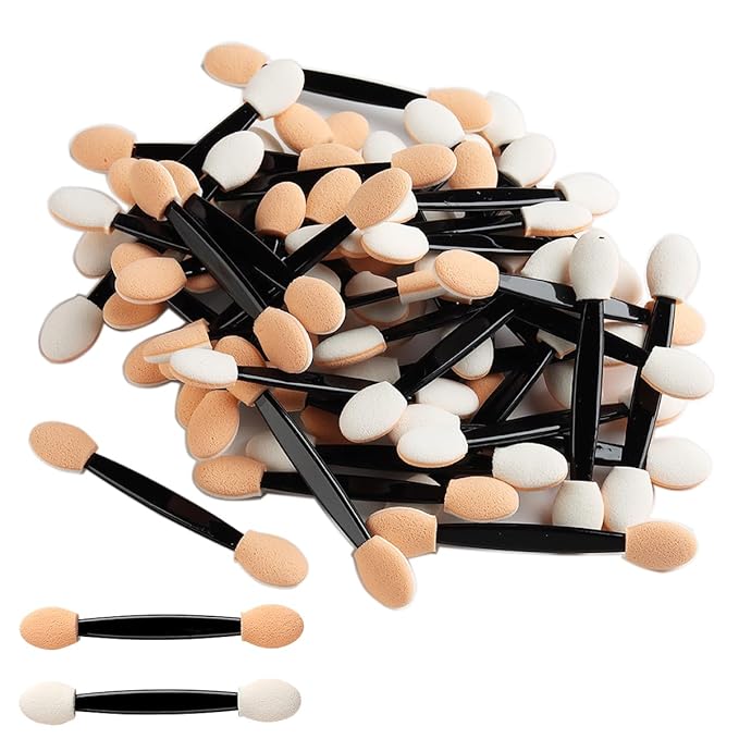 Disposable Eyeshadow Applicators, 100PCS Chrome