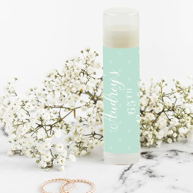 Andaz Press Personalized Milestone Birthday Party Green,