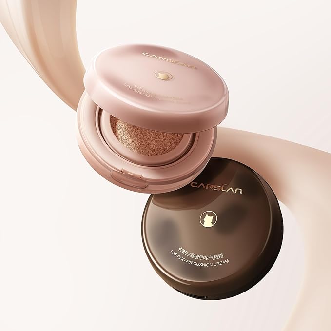 Lasting Air Cushion Cream Face Foundation Makeup, Lightweight,